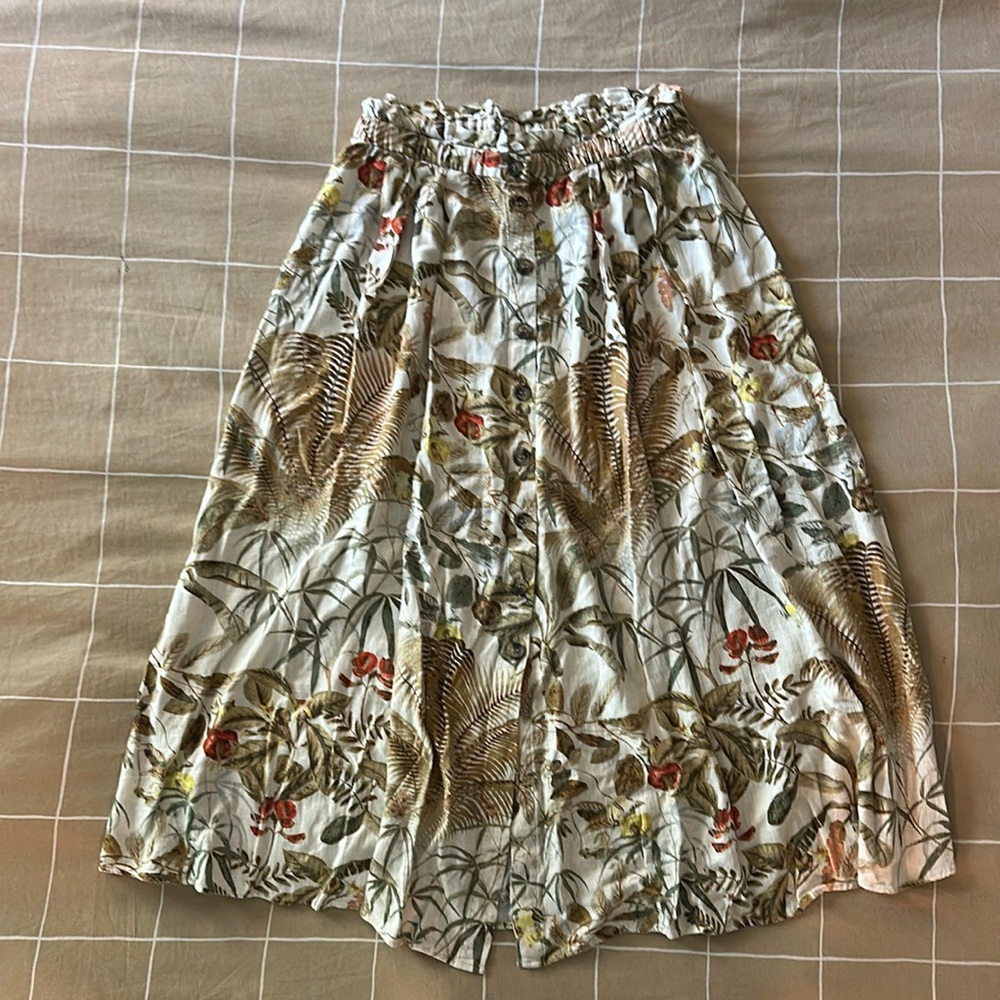 Floral Print Women's Skirt